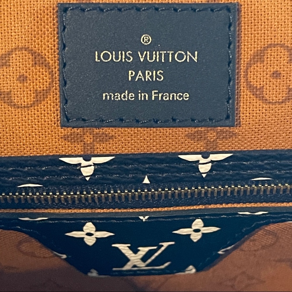 Louis Vuitton Limited Edition Orange/Black Monogram Crafty Neverfull MM … - Picture 10 of 16